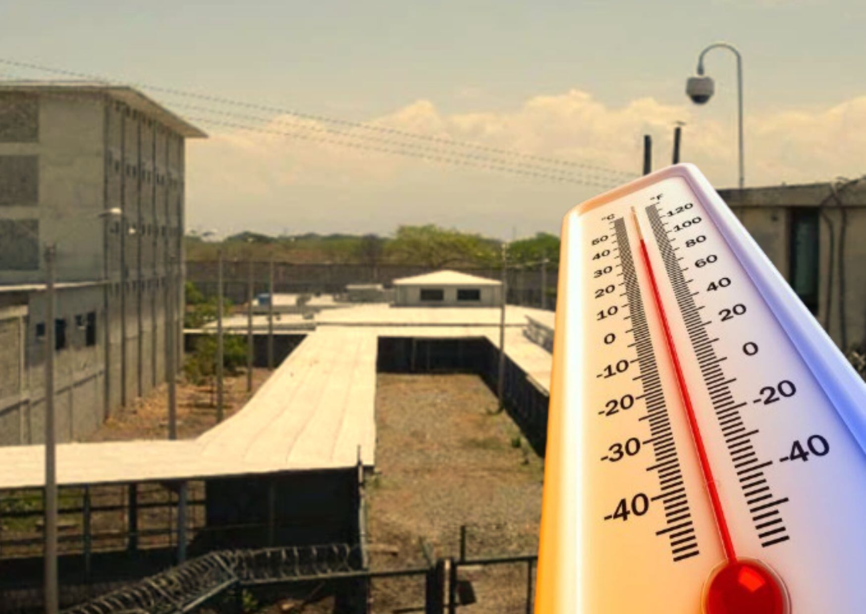 Cárcel La Tramacúa en Valledupar y Altas temperaturas.