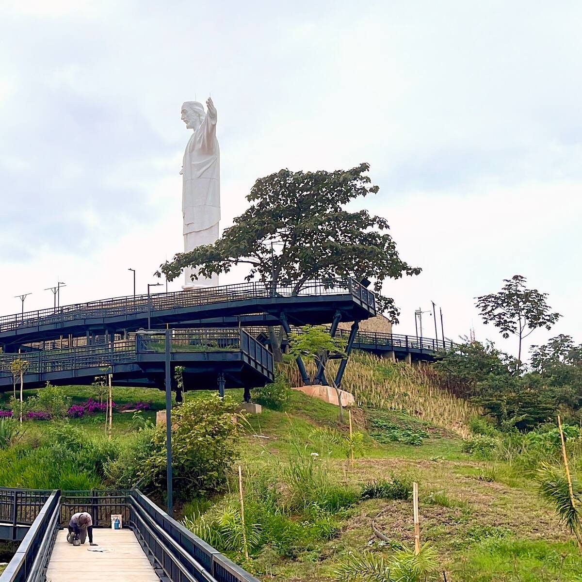 Monumento de Cristo Rey de Cali habilitado al público tras evaluación por el terremoto