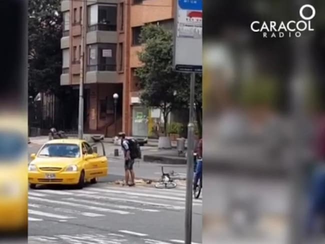 Empresa desafilia al conductor que atropelló a ciclista en Bogotá
