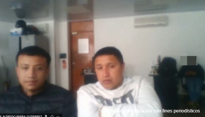 Juan Pablo y Diego Armando Goméz Cardozo aceptaron los cargos por secuestro extorsivo agravado y hurto calificado y agravado. (Foto: cortesía fiscalía)