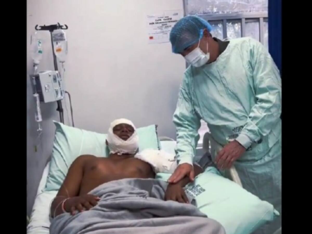 En Bucaramanga se recupera uno de los policías heridos en el sur de Bolívar