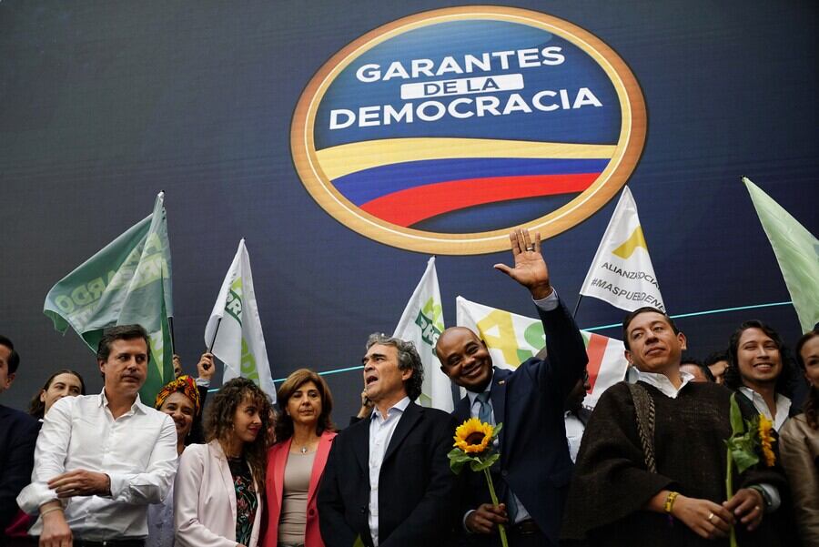 Coalición Centro Esperanza, en cabeza de Sergio Fajardo. Foto: Colprensa.