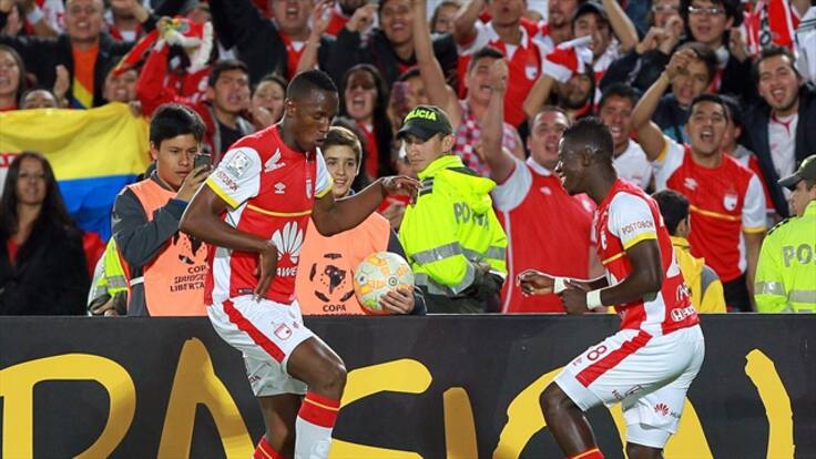 Escuche la narración del gol de Yamilson Rivera en Copa Libertadores