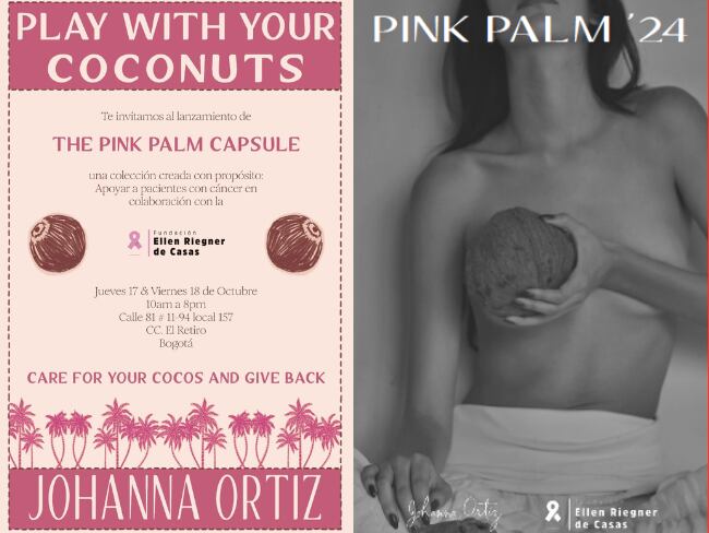‘Pink Palm Capsule’, la iniciativa para apoyar a pacientes con cáncer