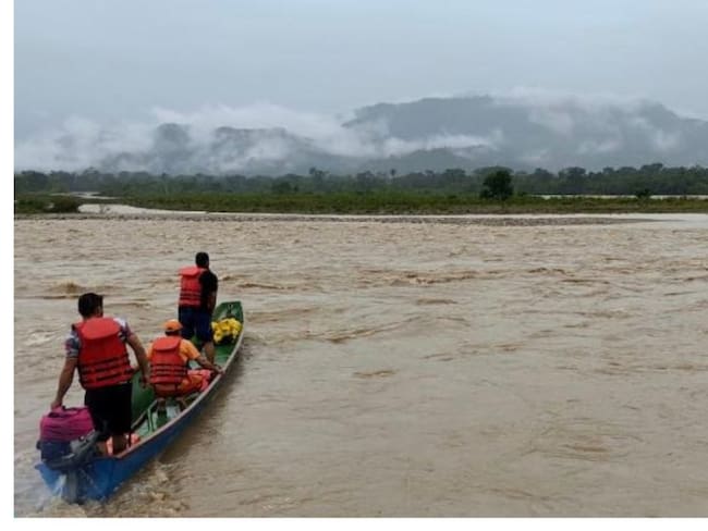 Rescate de la familia U&#039;wa, río Arauca. 