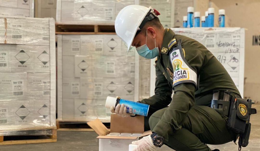 La mercancía decomisada por la Policía está avaluada por más de 700 millones de pesos
