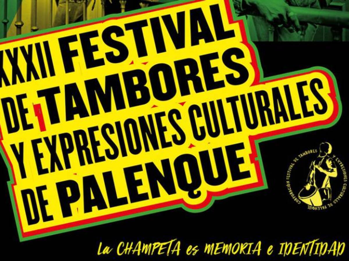Este viernes arranca en Palenque Festival de Tambores y Expresiones Culturales