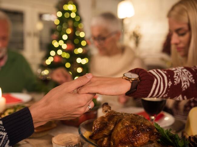 Foto de la cena navideña / Getty Images