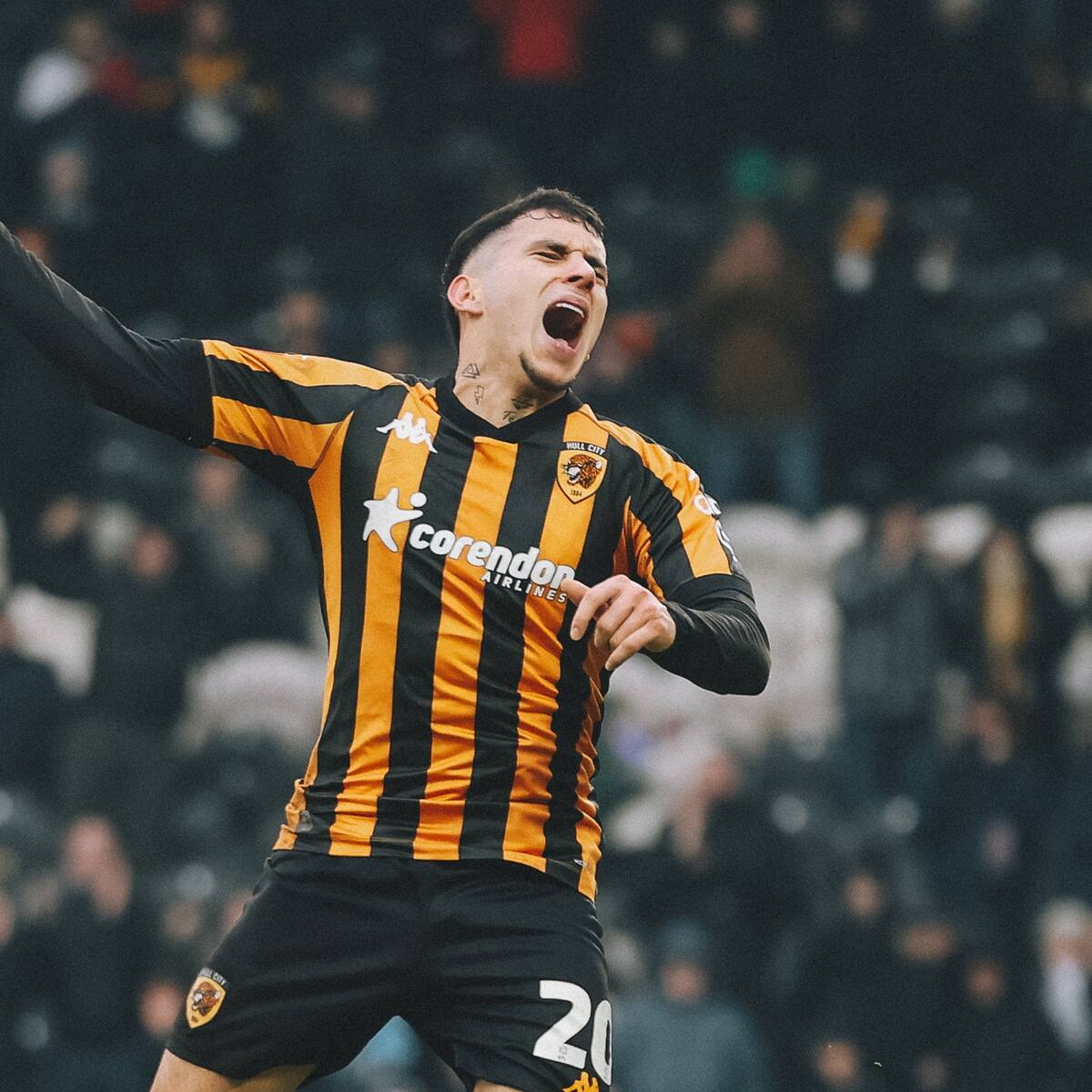 Video: Gustavo Puerta convirtió su primer gol con el Hull City