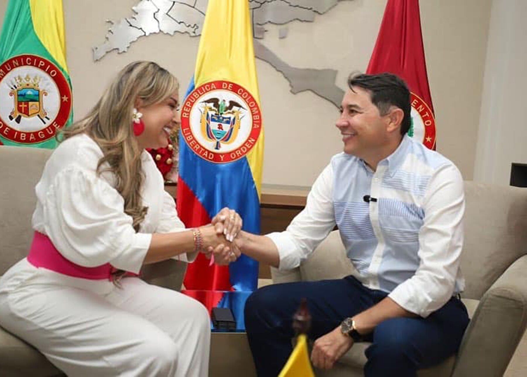 Johana Aranda y Andrés Hurtado