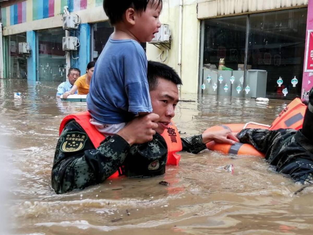 Inundaciones al sur de China dejan más de 400.000 damnificados