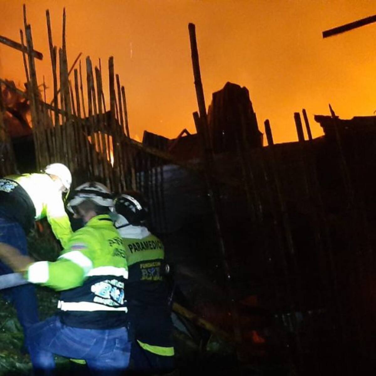 56 personas afectadas y 8 viviendas destruidas, dejó incendio de Manizales