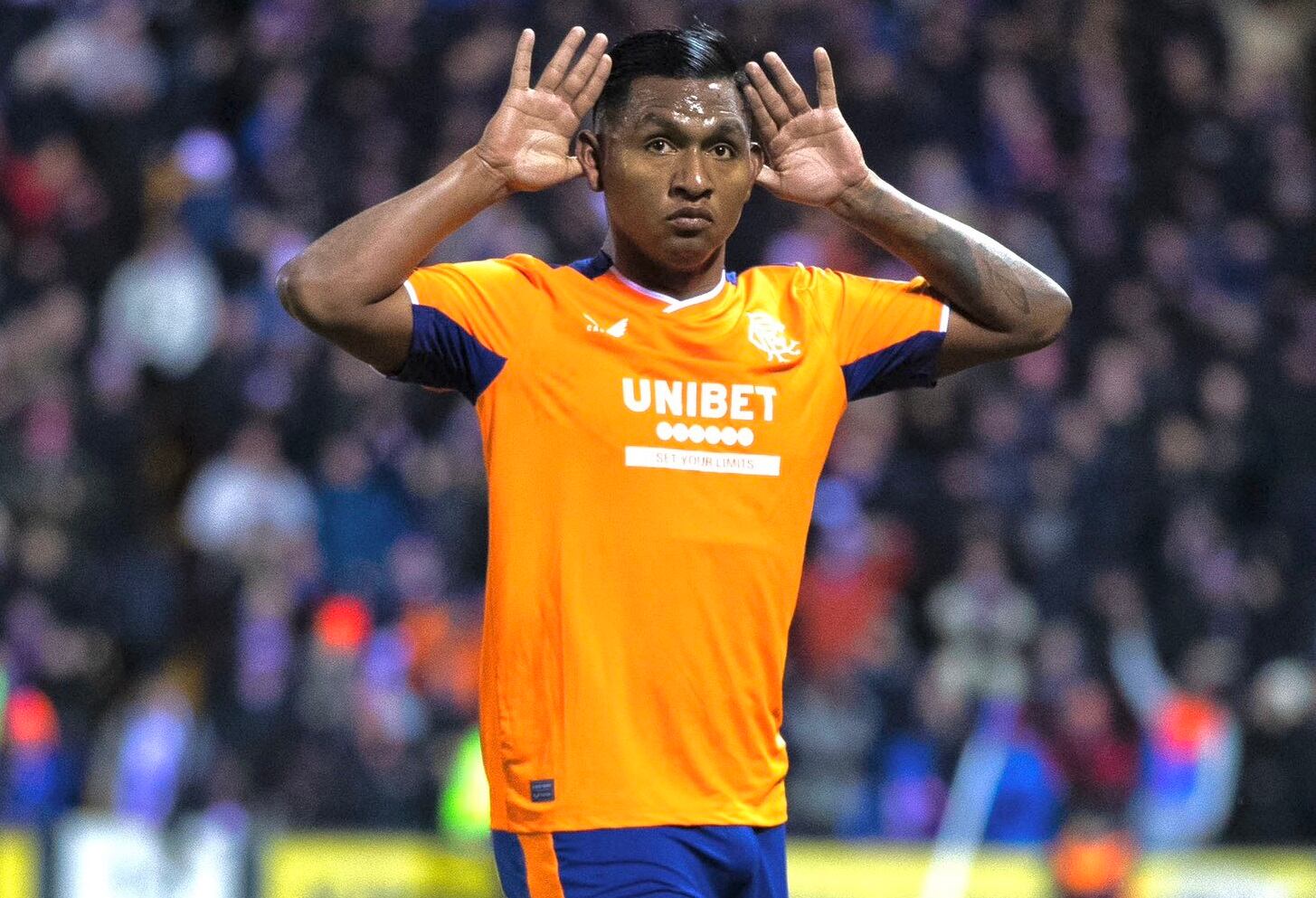 Alfredo Morelos, futbolista del Rangers de Escocia / Foto: @morelos2106