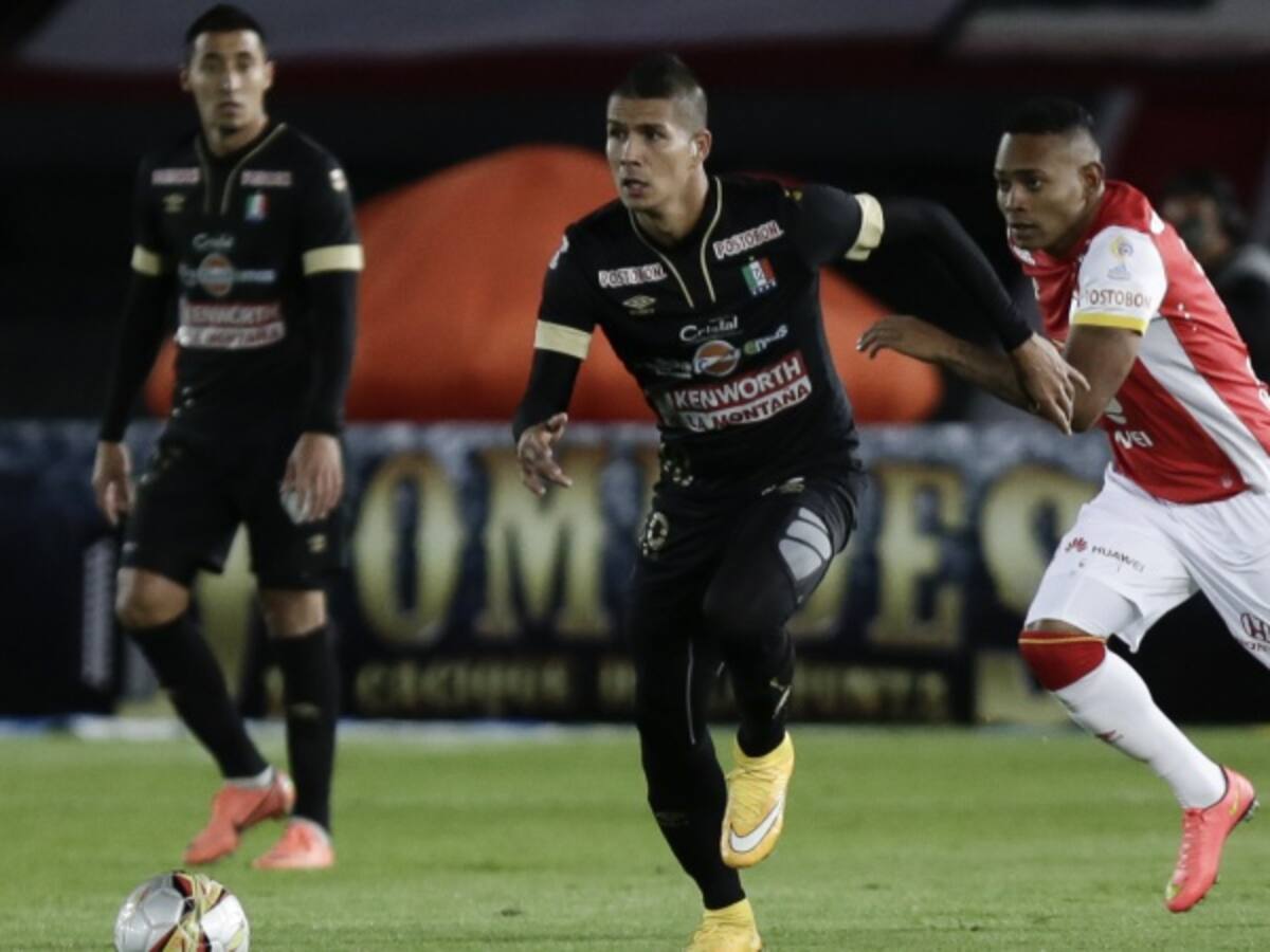 Santa Fe visita a Once Caldas en la ida de la semifinal de la Copa Águila