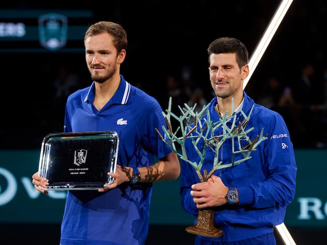 Novak Djokovic y Daniil Medvedev definirán la primera semifinal del Astana Open.