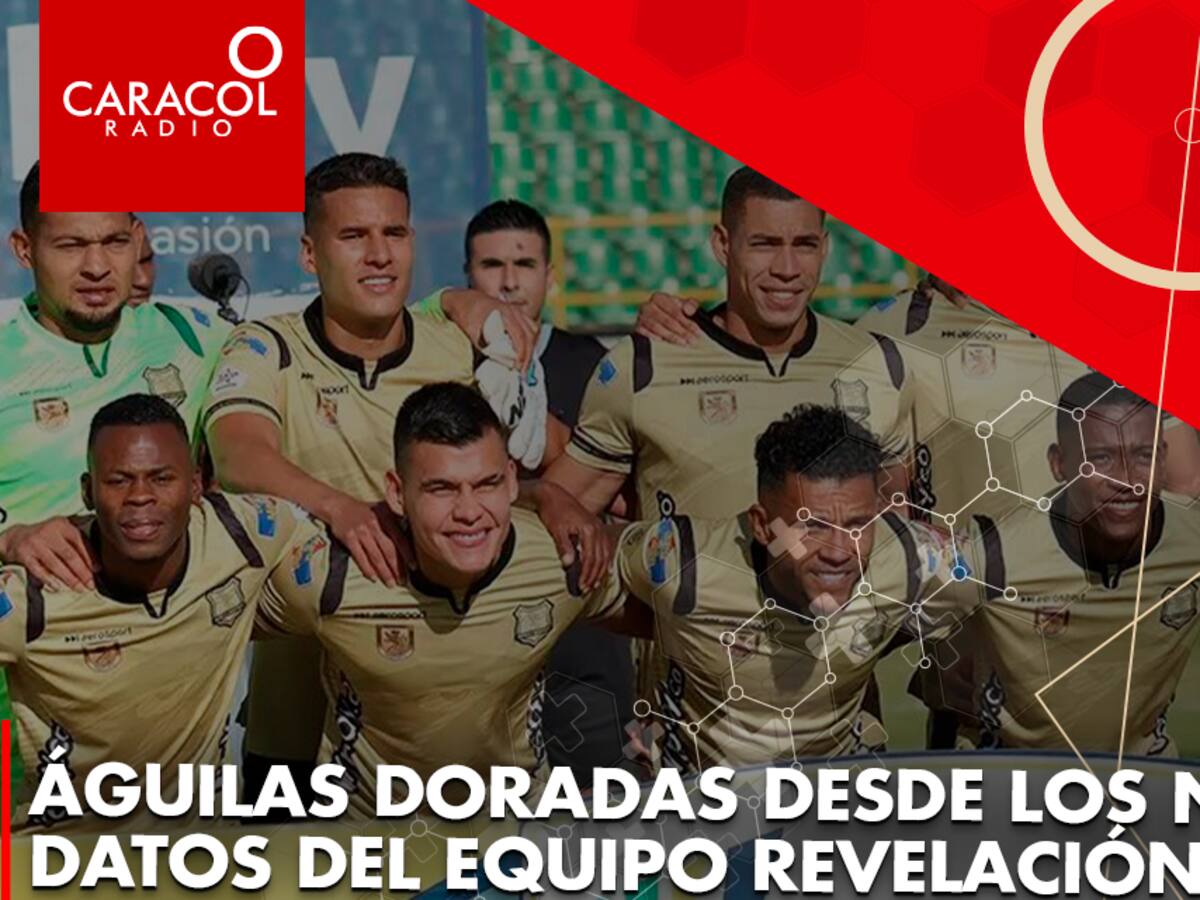 Águilas Doradas desde los números: datos del equipo revelación del FPC