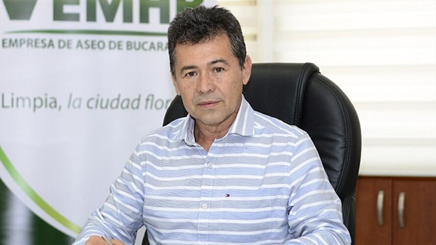 La Contraloría de Bogotá solicitó la suspensión del gerente de la entidad, José Manuel Barrera. Foto: Empresa de Aseo de Bucaramanga