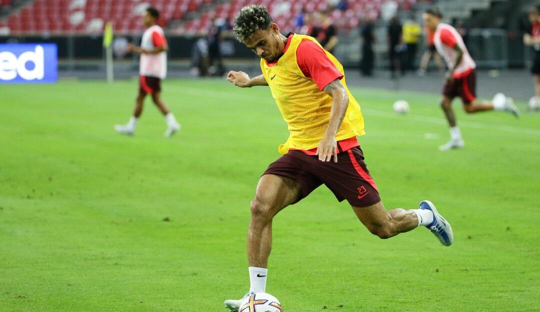 Luis Díaz adelanta su pretemporada con el Liverpool fuera de Inglaterra.