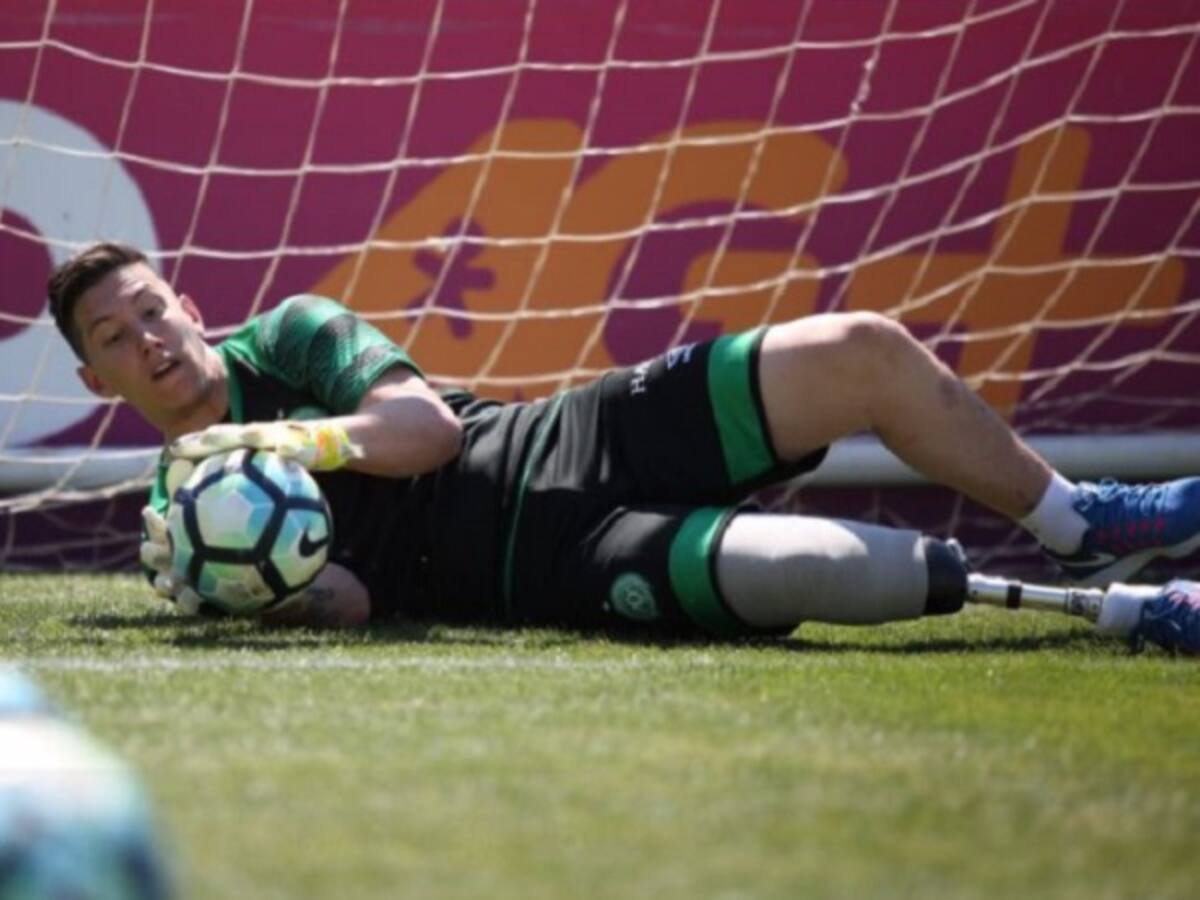 Follman entrena un año después de la tragedia del Chapecoense