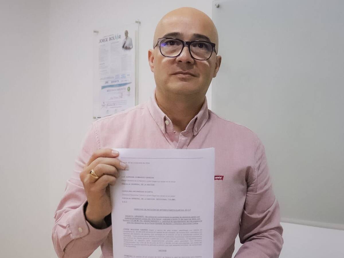 Concejal de Ibagué hizo fuerte denuncia contra la Fiscalía en el Tolima