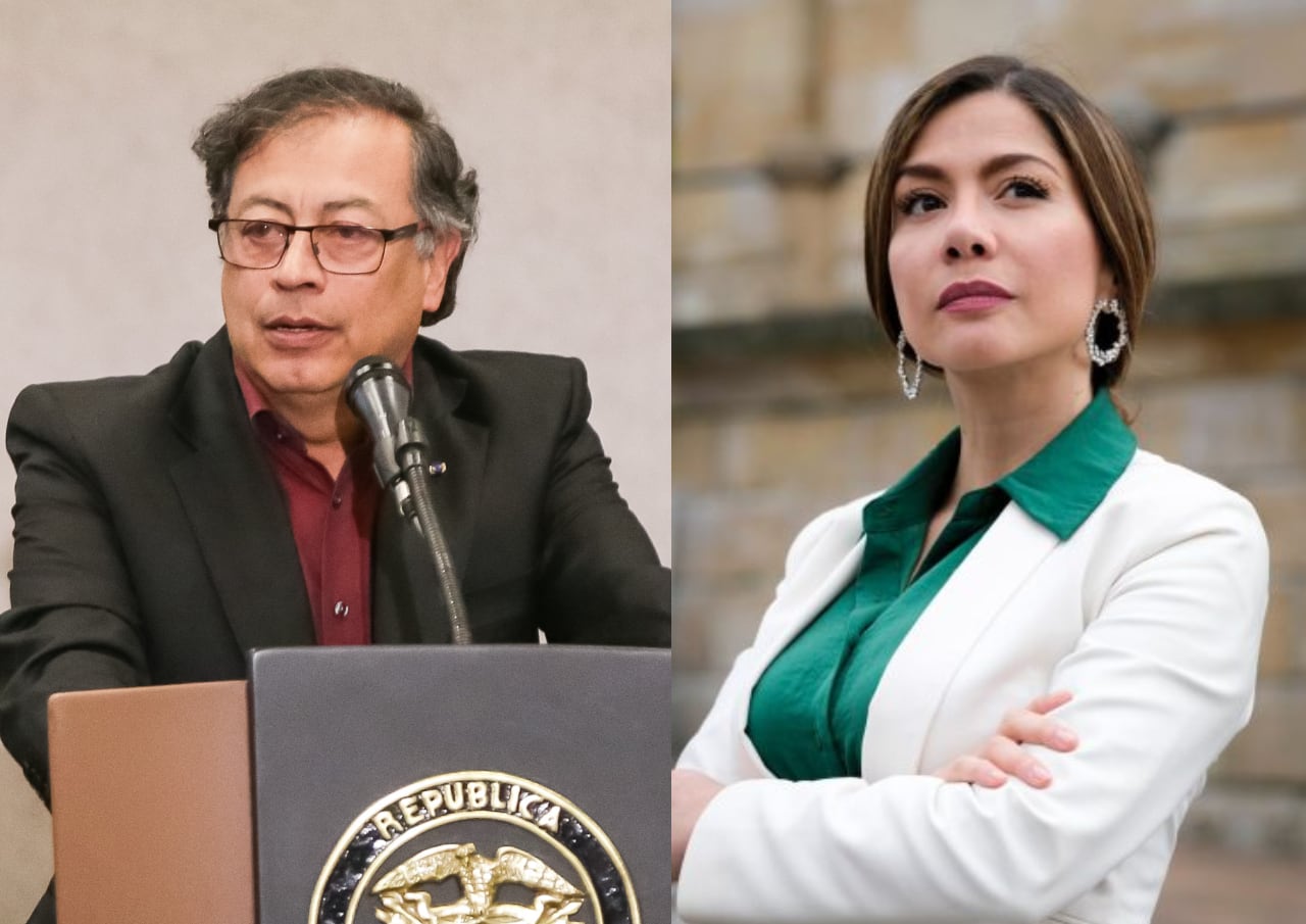 Gustavo Petro y Catherine Juvinao | Fotos: Colprensa