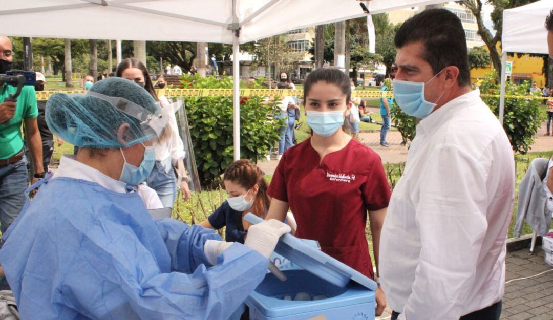 Vacunación covid-19 en Risaralda