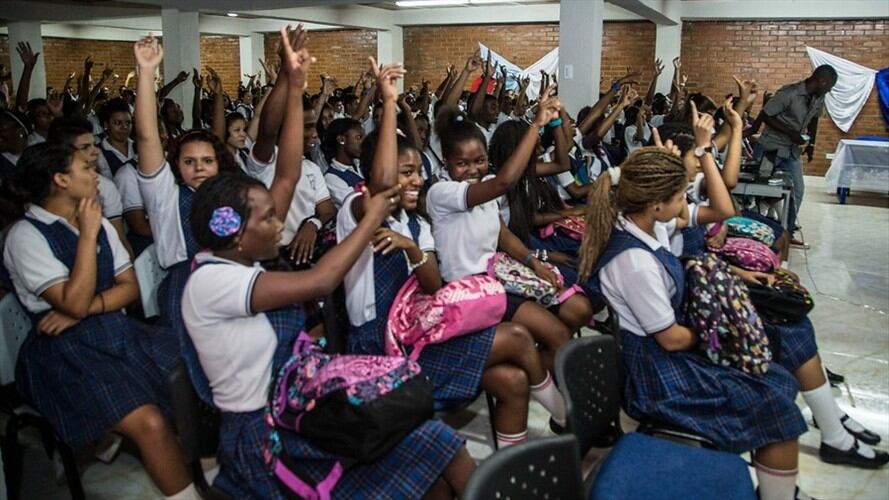 Estudiantes. Foto: Colprensa