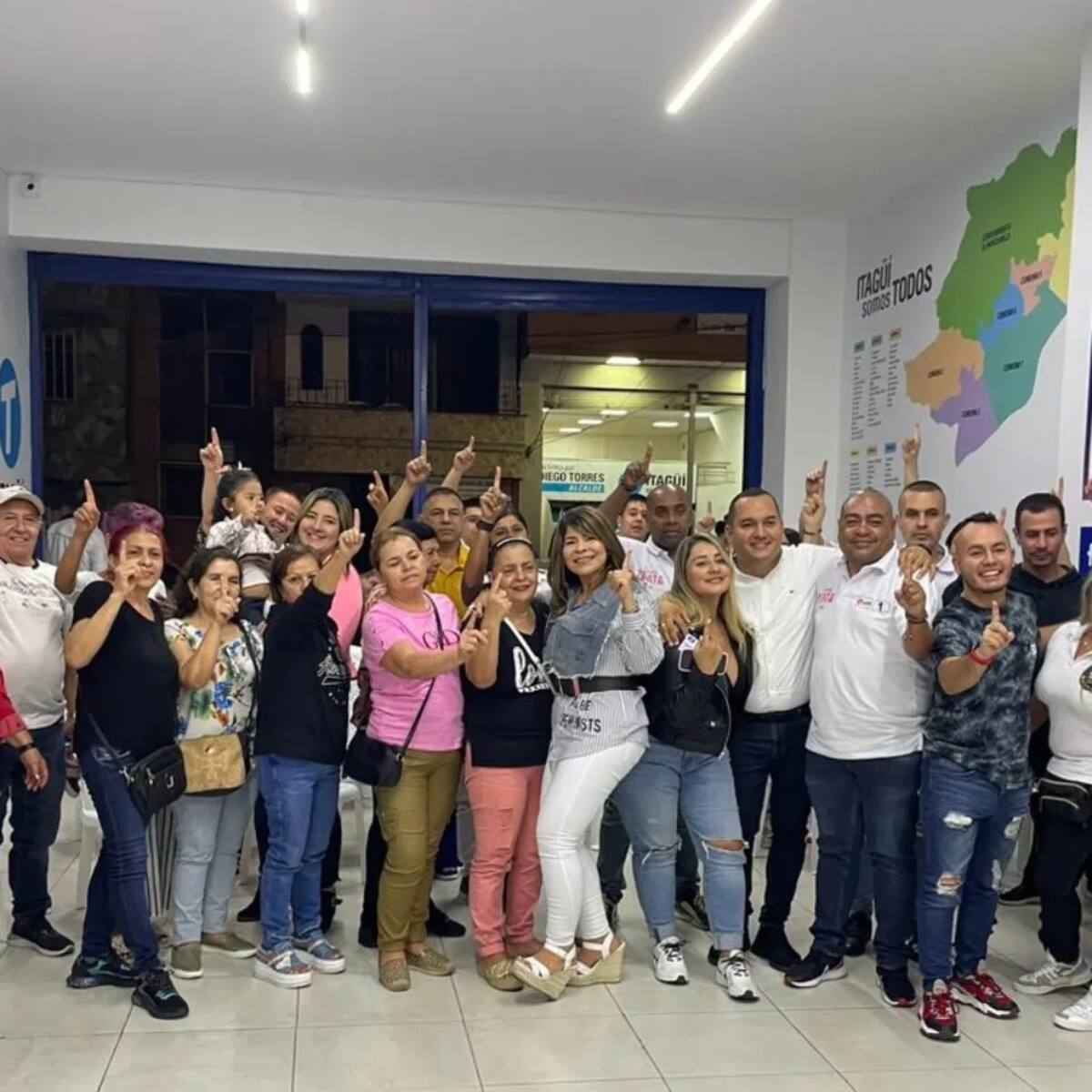 Exdiputada condenada hace campaña por candidatos en Itagüí