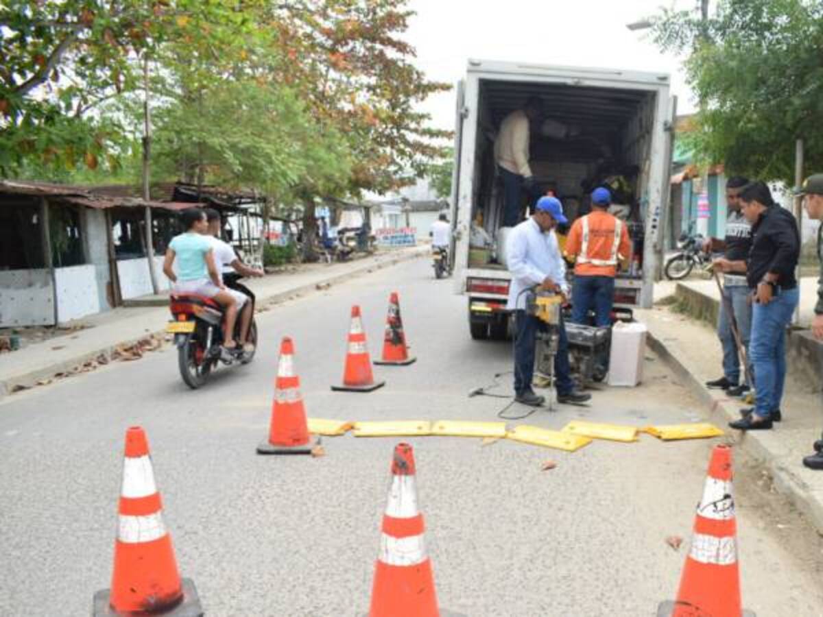En Arjona-Bolívar se pone en marcha el Plan Macro de Señalización Vial