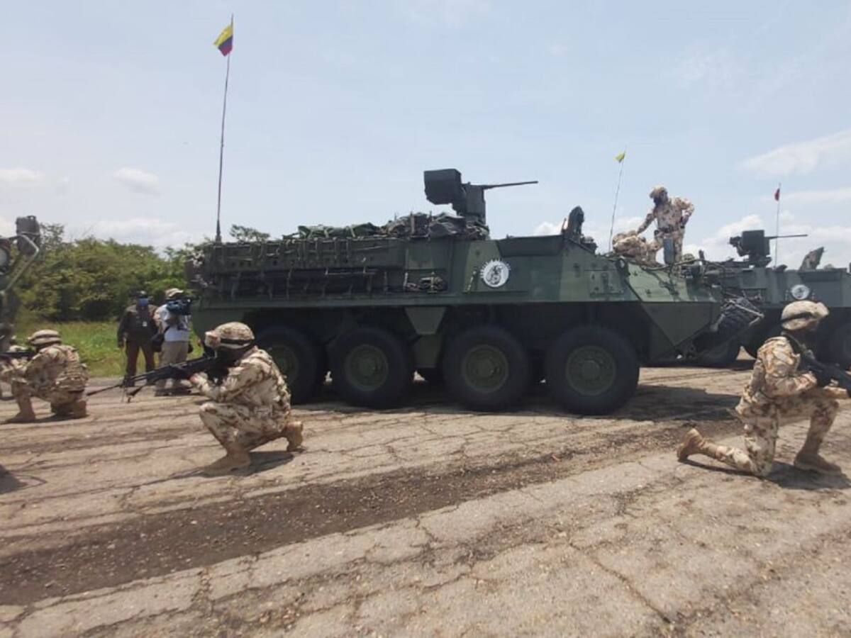 Ejército mostró su capacidad militar en frontera con Venezuela