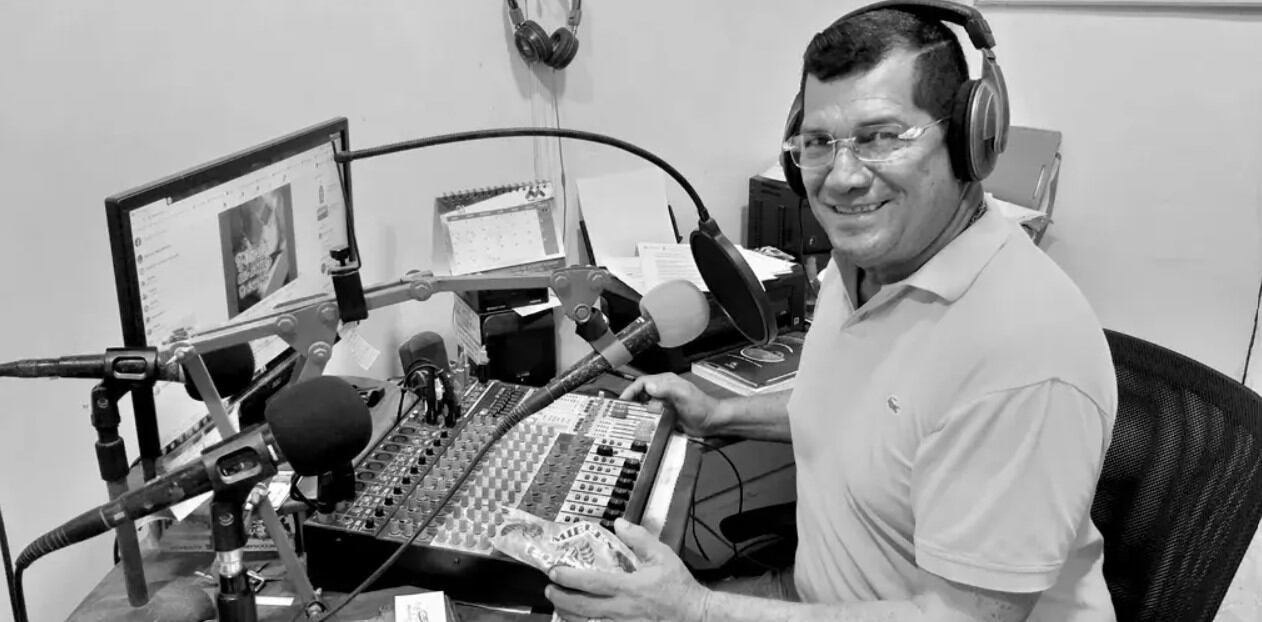 Mardonio Mejía, periodista asesinado en San Pedro, Sucre.