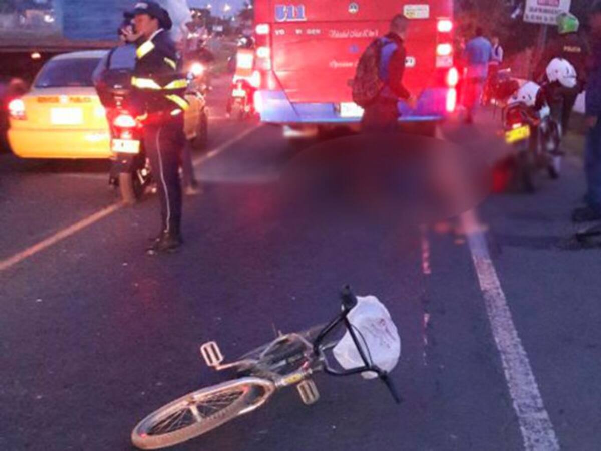 Asesinado en Cali ciclista por ir en contravía