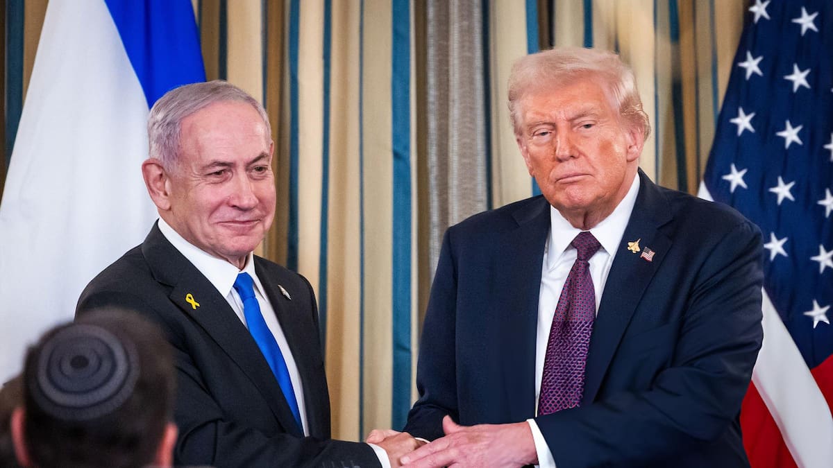 Presidente Trump pide a Netanyahu ser “más responsable” respecto al Líbano y dice no estar contento