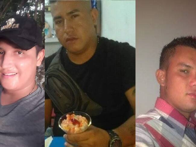 Miguel Ángel Quiñonez Manrique, Carlos Yair Pachón Casdiego y Breiner Amaya