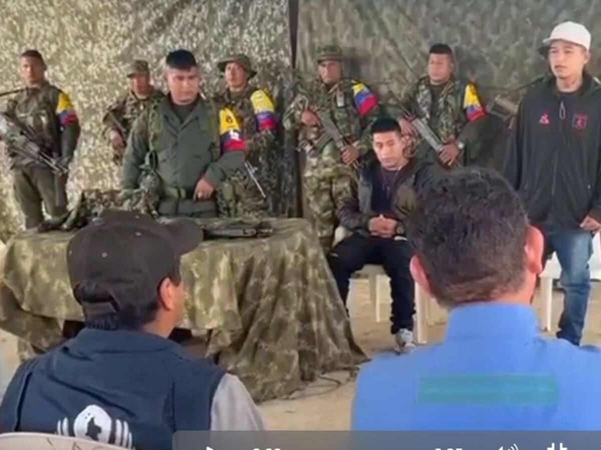 Disidencias entregaron a señalados responsables del asesinato de un excandidato en Cauca
