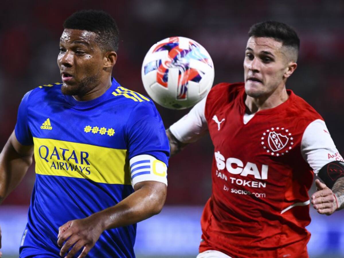 Con Fabra expulsado, Independiente y Boca firmaron empate en Liga