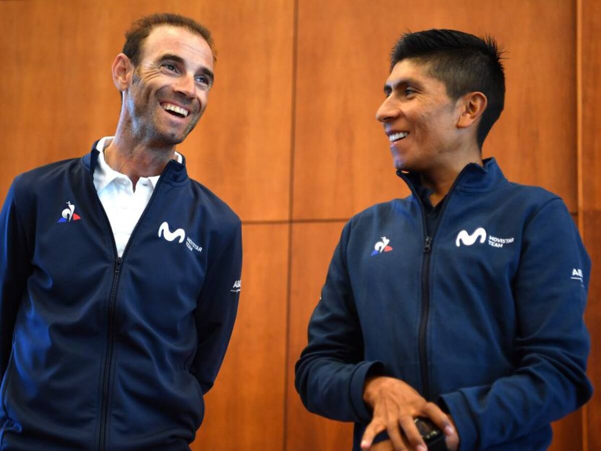 "Es un honor competir contra Nairo": Valverde no se guardó los elogios
