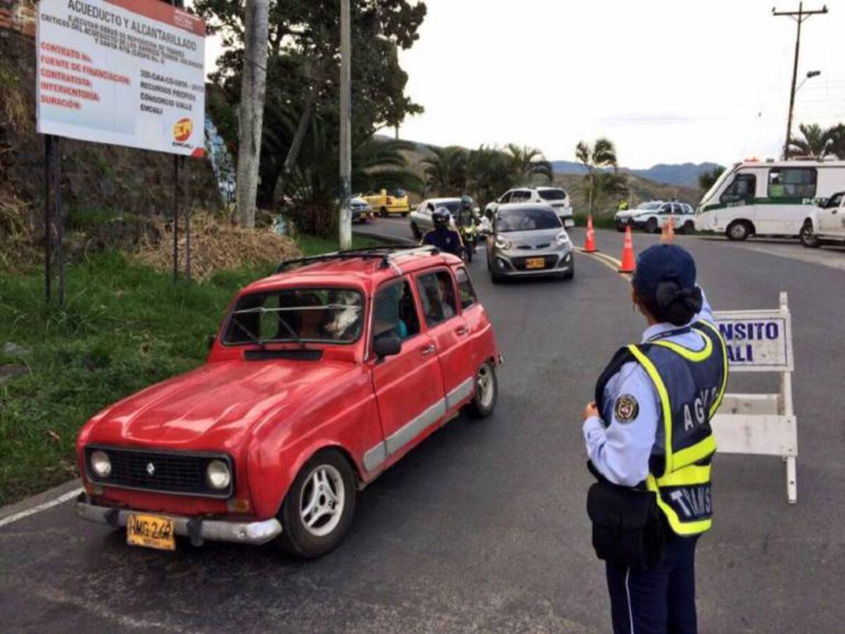 Rige rotación del Pico y Placa para vehículos particulares en Cali