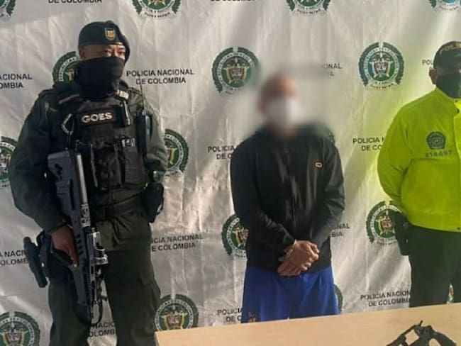 Alias "El Mono", en el momento de su captura, se identifico con una cédula falsa.