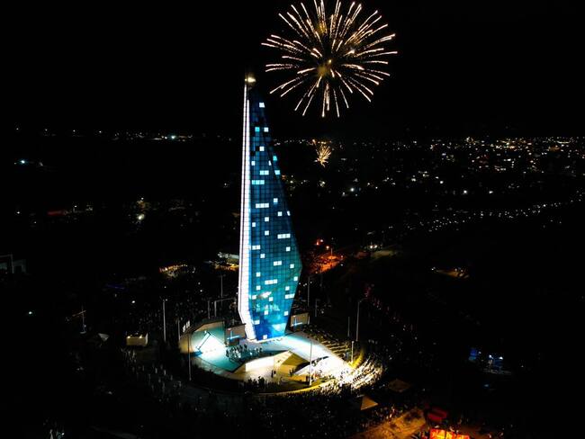 Inaugurado el faro de Puerto Colombia, uno de los monumentos más altos del país