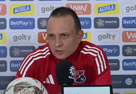 Alejandro Restrepo, técnico de Medellín | Tomada de Dimayor.
