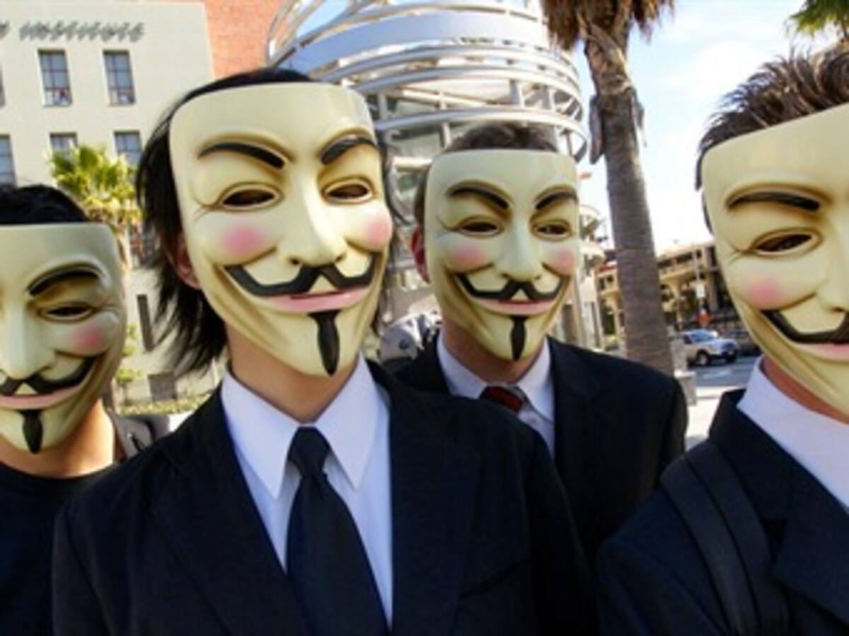 Anonymus bloqueó páginas del Senado y de los ministerios de Educación y Defensa