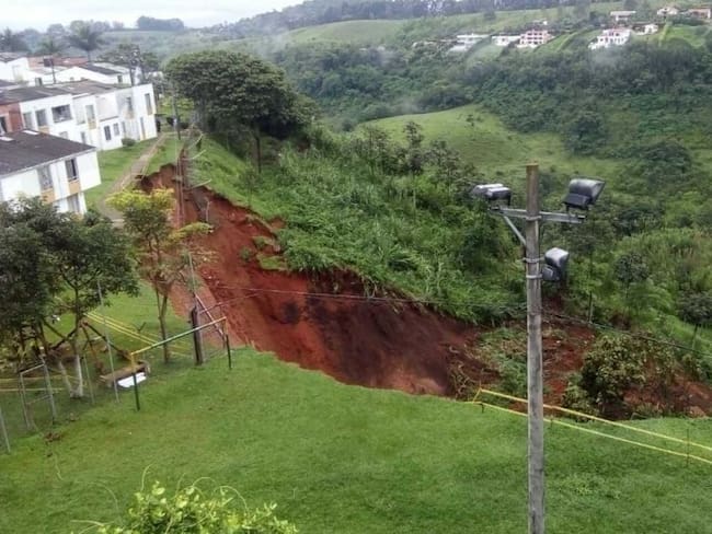 Ocho municipios de Risaralda en alerta máxima por posible deslizamientos