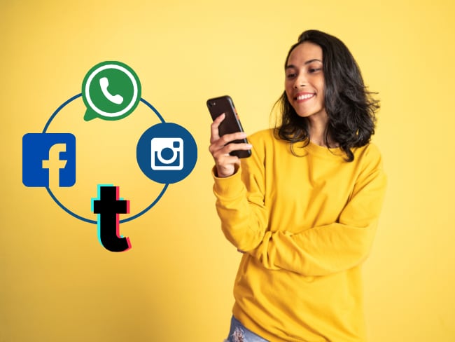 ¿Cuál fue la red social más usada en Colombia este año?