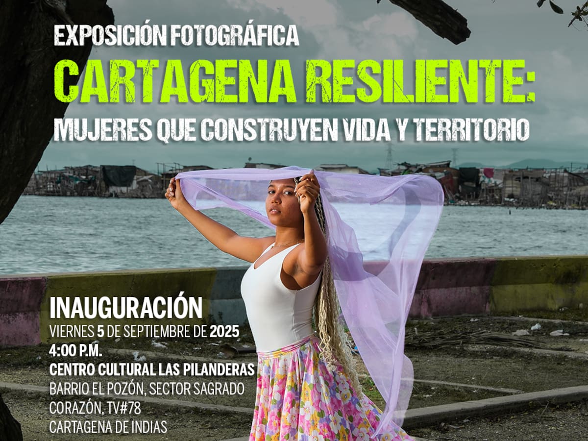 Exposición fotográfica visibiliza el liderazgo de las mujeres en la construcción de paz en Cartagena
