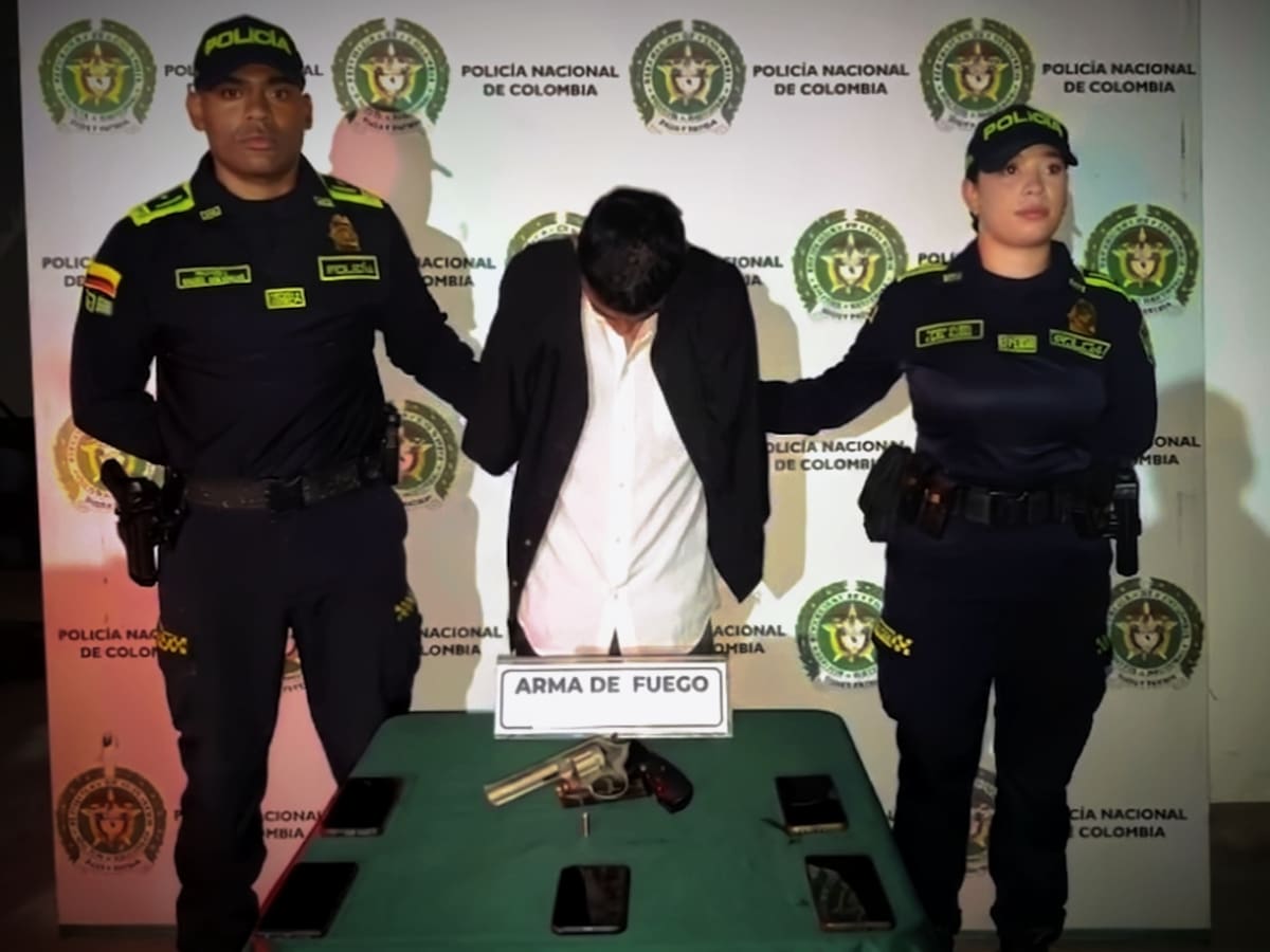 Capturan en Cartagena a alias “Cellman”