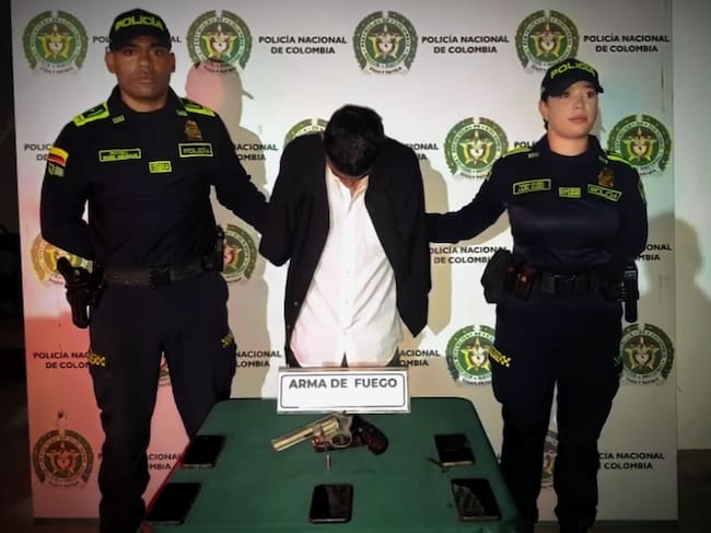 Capturan en Cartagena a alias “Cellman”