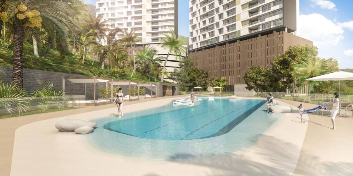 Apartamentos con amplias terrazas desde 89 hasta 169 mts2.