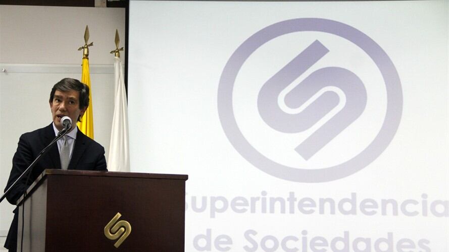 Superintendente de Sociedades, Francisco Reyes Villamizar. Foto: Colprensa.