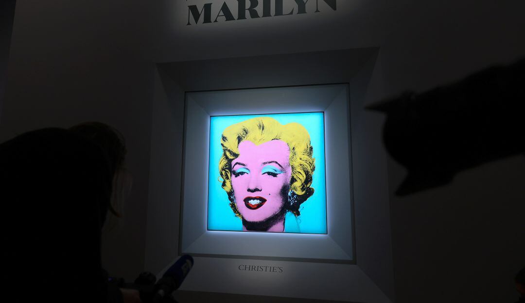 Pintura de Una Marilyn Monroe de Andy Warhol 